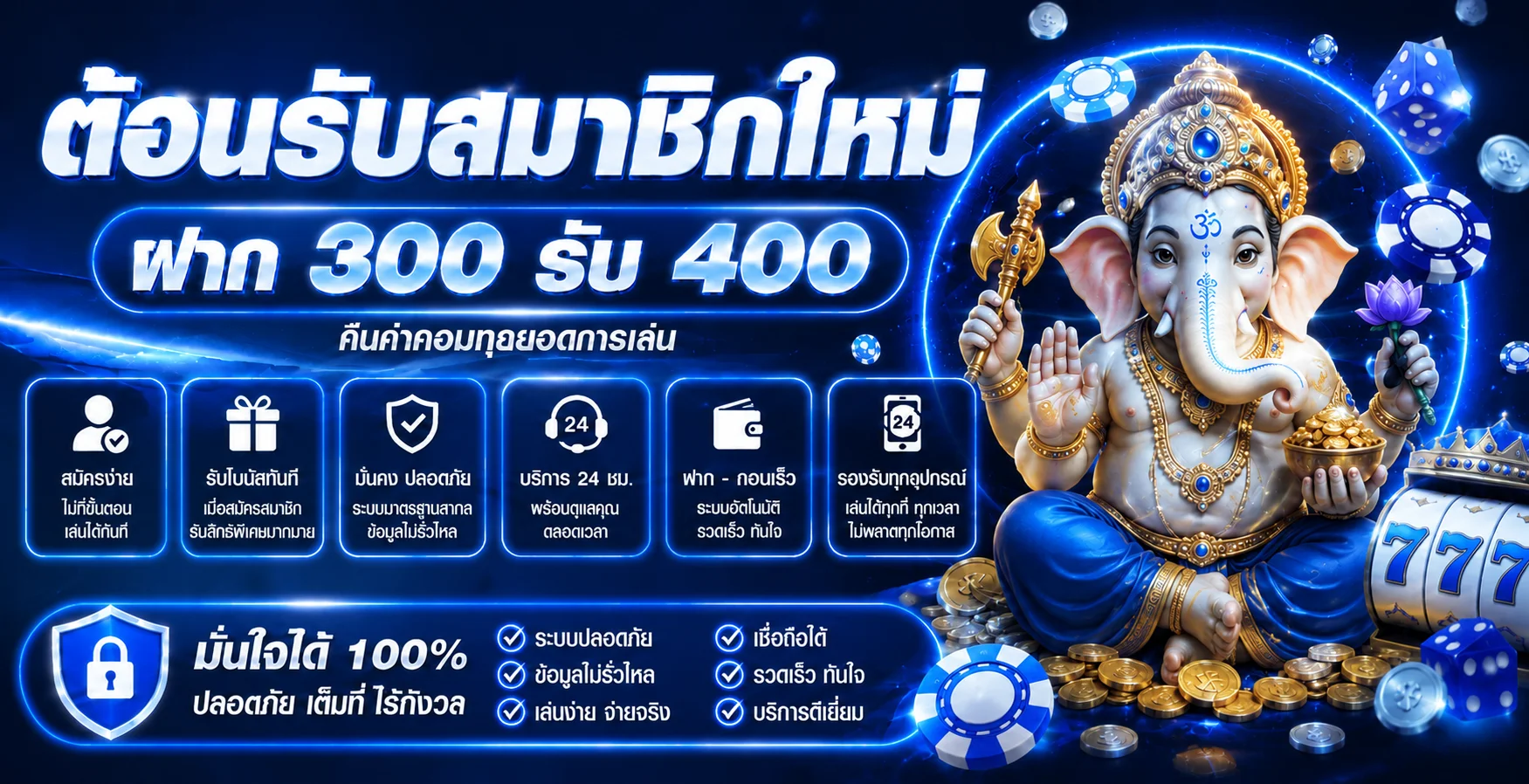 77W ศูนย์ข้อมูล ทางเข้า สมัคร ฝากถอน และเกม